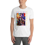 Future Shredding - Jimi Hendrix T-shirt: A Colorful Reimagination