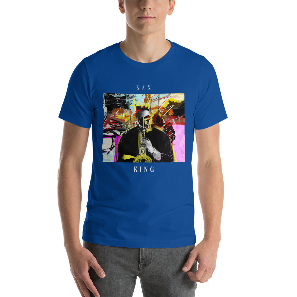 Sax King - Short-Sleeve Unisex T-Shirt