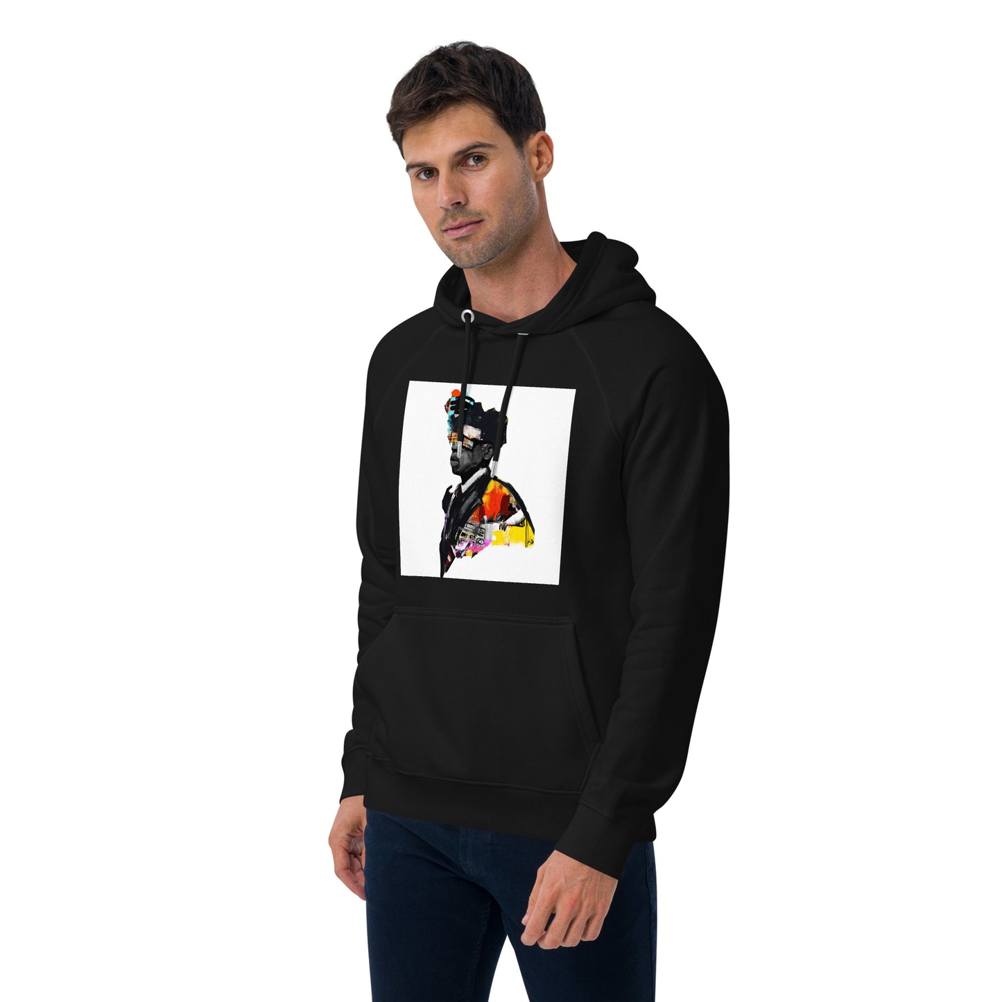 Jigga - Unisex eco raglan hoodie