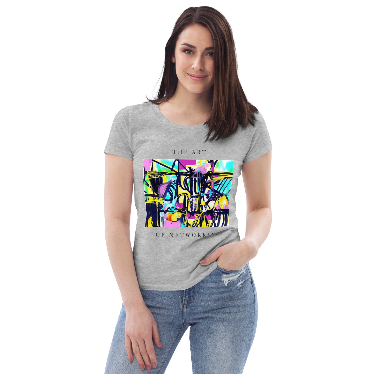 Art of Networking - Women's fitted eco tee